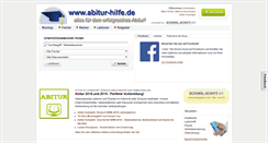 Desktop Screenshot of abitur-hilfe.de